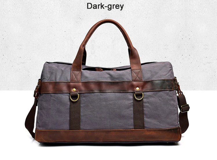 Waxed Canvas Duffle Bag