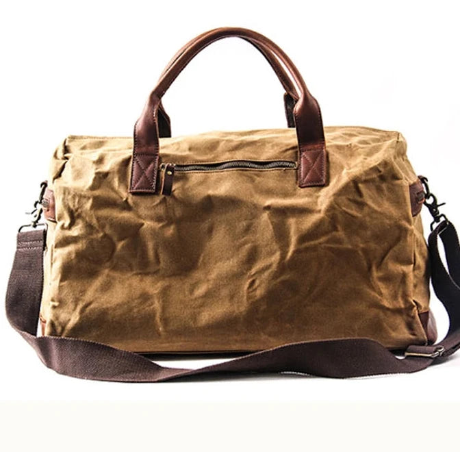 Waxed Canvas Duffle Bag